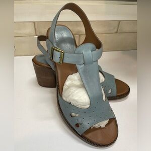 Kork-Ease EUC Bethany Orion T-strap Sandal Blue - 8M